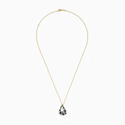 Necklaces & Pendants|Effy Jewelry Signature 14K Yellow Gold Multi Diamond Leopard Spot Pendant