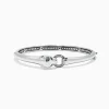 Bracelets|Effy Jewelry Signature Sterling Silver Diamond and Tsavorite Panther Bangle, 0.10TCW