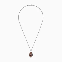 Necklaces & Pendants|Effy Jewelry Splash Sterling Silver Multi Sapphire u0026 Diamond Pendant, 3.26 TCW