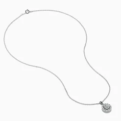 Necklaces & Pendants|Effy Jewelry Sterling Silver Diamond Cluster Pendant