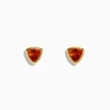 Earrings|Effy Jewelry Sunset 14K Yellow Gold Citrine Stud Earrings