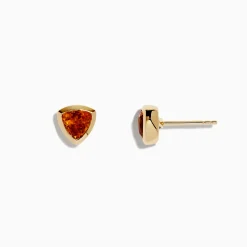 Earrings|Effy Jewelry Sunset 14K Yellow Gold Citrine Stud Earrings