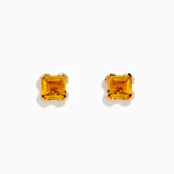Earrings|BH Multi Sunset 14K Yellow Gold Citrine Stud Earrings