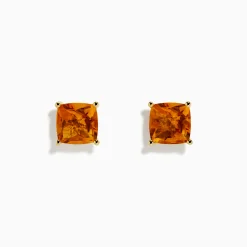 Earrings|Effy Jewelry Sunset 14K Yellow Gold Citrine Stud Earrings