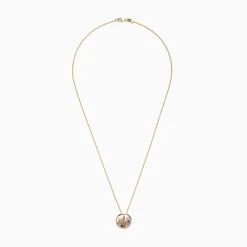 Necklaces & Pendants|Effy Jewelry Watercolors 14K Gold Sapphire u0026 Diamond Starfish Pendant, 0.53 TCW