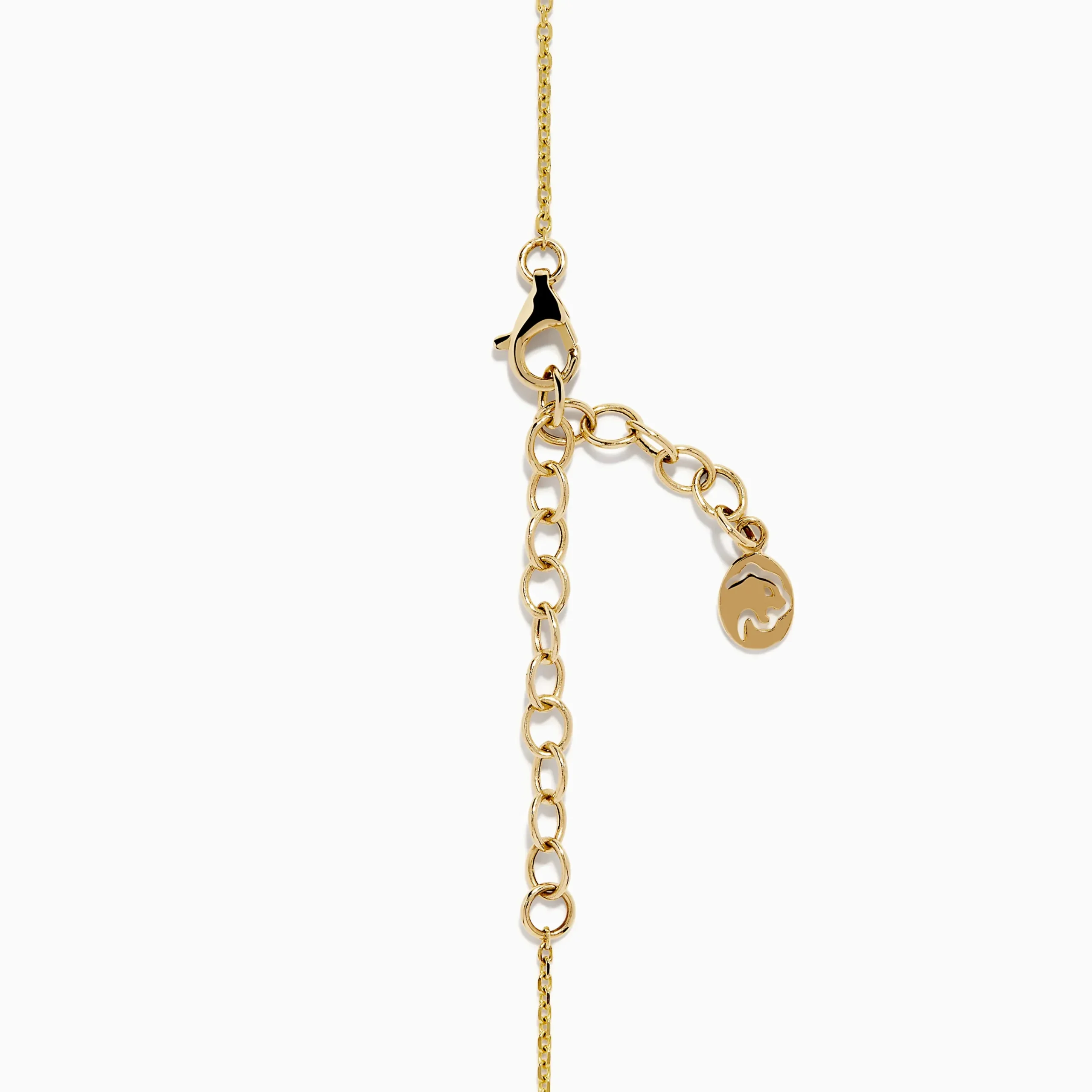 Necklaces & Pendants|Effy Jewelry Watercolors 14K Yellow Gold Multi Sapphire and Diamond Necklace