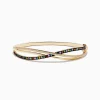 Bracelets|Effy Jewelry Watercolors 14K Yellow Gold Multi Sapphire Bangle